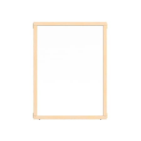 Jonti-Craft KYDZ Suite Panel, S-height, 36 in. Wide, See-Thru 1512JCSPL